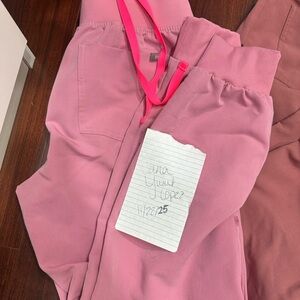 Figs Pink Chalk Jogger Pants